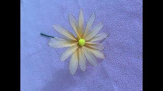 how to make Stocking Flower Daisy