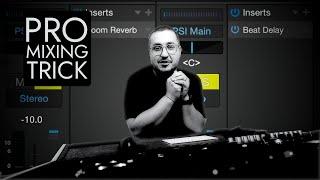 Pro Mixing Trick for Better Reverbs & Delays