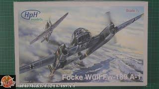 HPH 1/32 Fw-189 A-1 review