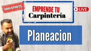 Vamos a planear juntos  | Emprende carpintería