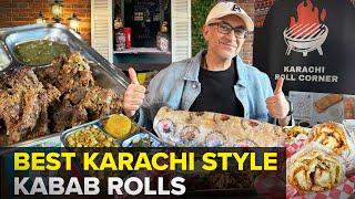 Ridgeway Plaza Mississauga BEST Karachi Rolls - Karachi Roll Corner |  Street Food PK