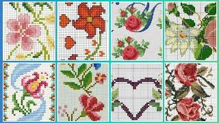 #1 Stunning & Elegant Cross stitch patterns/Charsuti Embroidery Design Ideas Hand made Embroidery