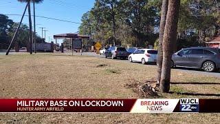 Hunter Army Airfield placed on lockdown