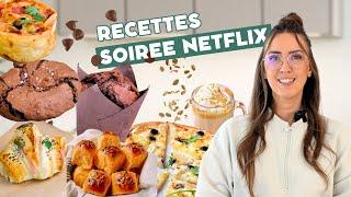 5 recettes à déguster devant NETFLIX | idées recettes faciles & rapides  