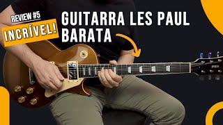 Incrível Guitarra Les Paul - uma das mais Baratas do Brasil - PHX Lp 5 Gold Top - Review #5