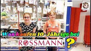 WAS KAUFEN 10-JÄHRIGE BEI ROSSMANN?  Hannah & Mia shoppen den Laden leer  Magic Mixies Mixlings 