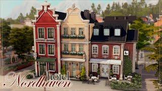 Отель и квартира в Нордхавен  | Симс 4: Строительство | The Sims 4: Businesses & Hobbies