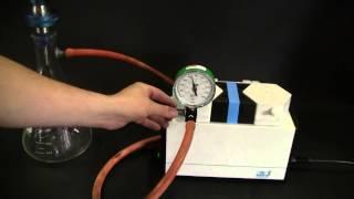KNF N820 Vacuum Pump and Millipore Volumeteric Filtration