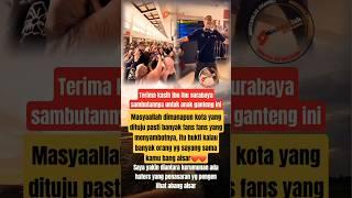 aisar disambut fasnya di bandara juanda surabaya #aisarkhaled #aisar