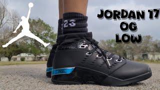 FIRST LOOK Jordan 17 OG Low Black/Chrome REVIEW