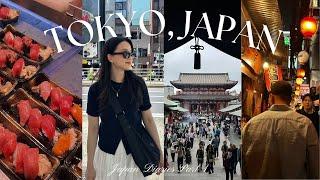 TOKYO VLOG | everything we ate in Tokyo, exploring Asakusa, Shibuya & Shinjuku 