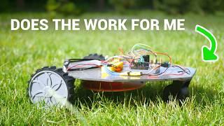 Cheap DIY Robot Lawn Mower - IndyMower #1