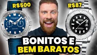 As 8 MELHORES MARCAS de RELÓGIOS BONITOS e BARATOS | Relógios Masculinos