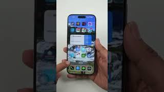 iOS 18 Hands on | First Look of iOS 18 Home Screen #ios18 #apple #iphone #ai #pockettech