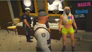 Captain Shiva Nayak Making Fun With Jewellery Robbers|GTA V