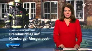 Brandanschlag auf "Hamburger Morgenpost": Staatsschutz ermittelt gegen zwei Verdächtige