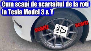 Tesla Model 3 & Model Y - Cum scapi de zgomot / scârțâit suspensie (direcție) roti fata