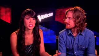 The Voice: Season 6 "Battle Rounds": Team Adam Dawn & Hawkes Interview | ScreenSlam