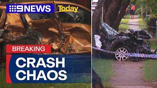 Man fights for life after Sydney crash | 9 News Australia