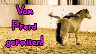 Vom Pferd gefallen  Bae setzt mich runter 