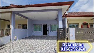 1 Min View Single Storey Terrace Intermediate House FOR SALE at Pine Villa Demak Laut Kuching