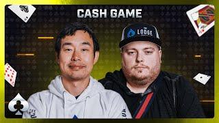 Big Daddy Chaz Plays LIVE CASH POKER With Efan | No Limit Hold 'em MATCH THE STACK