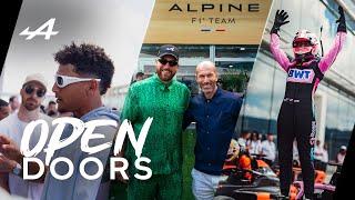 MAHOMES, KELCE AND ZIDANE  | BWT Alpine F1 Team - Open Doors #MiamiGP