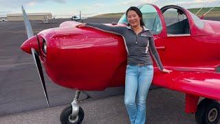 Sam flies the Ercoupe || Takeoff from Buhl, Idaho