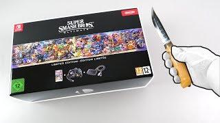 Unboxing Super Smash Bros. Ultimate Limited Edition + Pro Controller (Nintendo Switch)