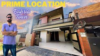 10 Marla Modern Designed House For Sale At A Prime Location Of Bahria Town.