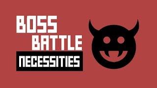 Boss Battles - 5 Things Every Video Game Boss Needs