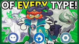 A LEGENDARY BEAST Pokemon of EVERY TYPE!