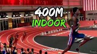 JEREMY BEMBRIDGE VS GEORGIA BULLDOGS 400M INDOOR TEXAS TECH INVITE 2023 #trackandfield