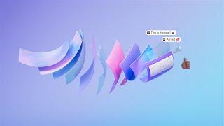 Cinema 4D tutorial "Microsoft Loop" فيديو تعليمي باستعمال