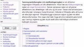 Wikipedia  for beginners (in Icelandic)