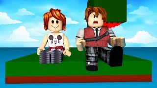 FIQUEI ILHADO com a CRIS MINEGIRL (Roblox Stranded Experience)