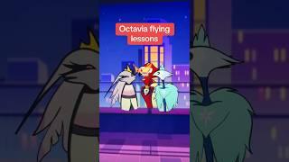 Octavia flying lesson #helluvaboss #vassago #octavia #octaviahelluvaboss #vassagohelluvaboss #memes