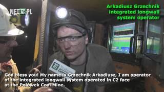 amazing video: deep coal mine in Poland