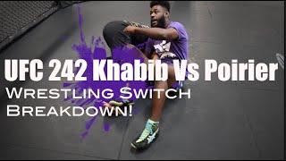 Technique Corner - Khabib vs Poirier UFC 242 Wrestling Switch Breakdown