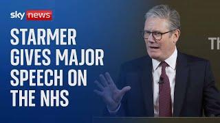 Keir Starmer sets out plan to overhaul the NHS after damning report - watch in full