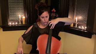 Amy Sue Barston plays Donald Martino: A Suite of Variations on Medieval Melodies for solo cello