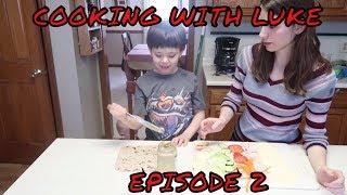 Cooking With Luke Episode 2  | Totally Terrific Turkey Wraps