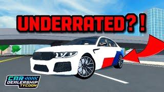 CARS THAT ARE UNDERRATTED IN Car Dealership tycoon!! | Mird CDT