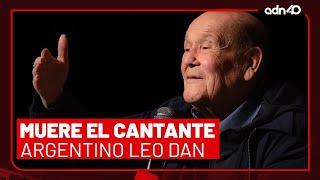 ¡Última Hora! Muere el cantante y compositor argentino Leo Dan