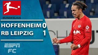 Yussuf Poulsen powers RB Leipzig to narrow win vs. Hoffenheim | ESPN FC Bundesliga Highlights