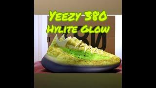 Yeezy 380 Hylite Glow Unboxing & Review + On Feet (2020)  *GIVEAWAY*