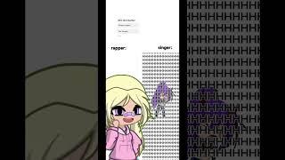 Rapper vs singer #DevTheDemongirl #gacha #idek #cringe #edit #ocs #tween #meme #dontflop #goviral