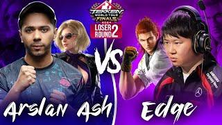 Arslan Ash (Nina) VS Edge (Hwoarang) - Loser Round 2 - Tekken world tour 2024