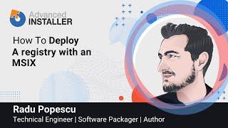 How to package and deploy a registry within an MSIX