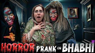 SCARIEST HORROR PRANK ON BHABHI ‍️ | Sab Susral Waly Dar Gaye  | Best Horror Prank Of SISTROLOGY